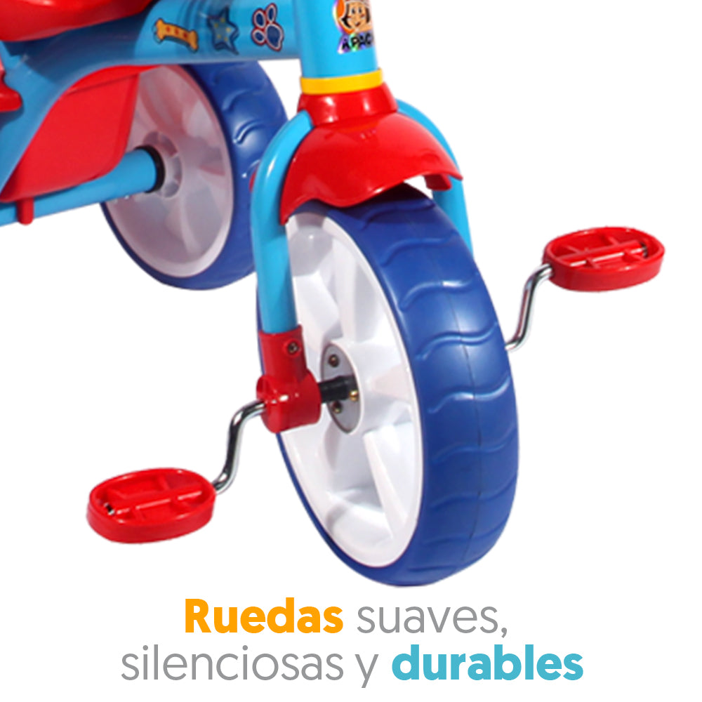 Triciclo Paw Patrol Deluxe Pushbar