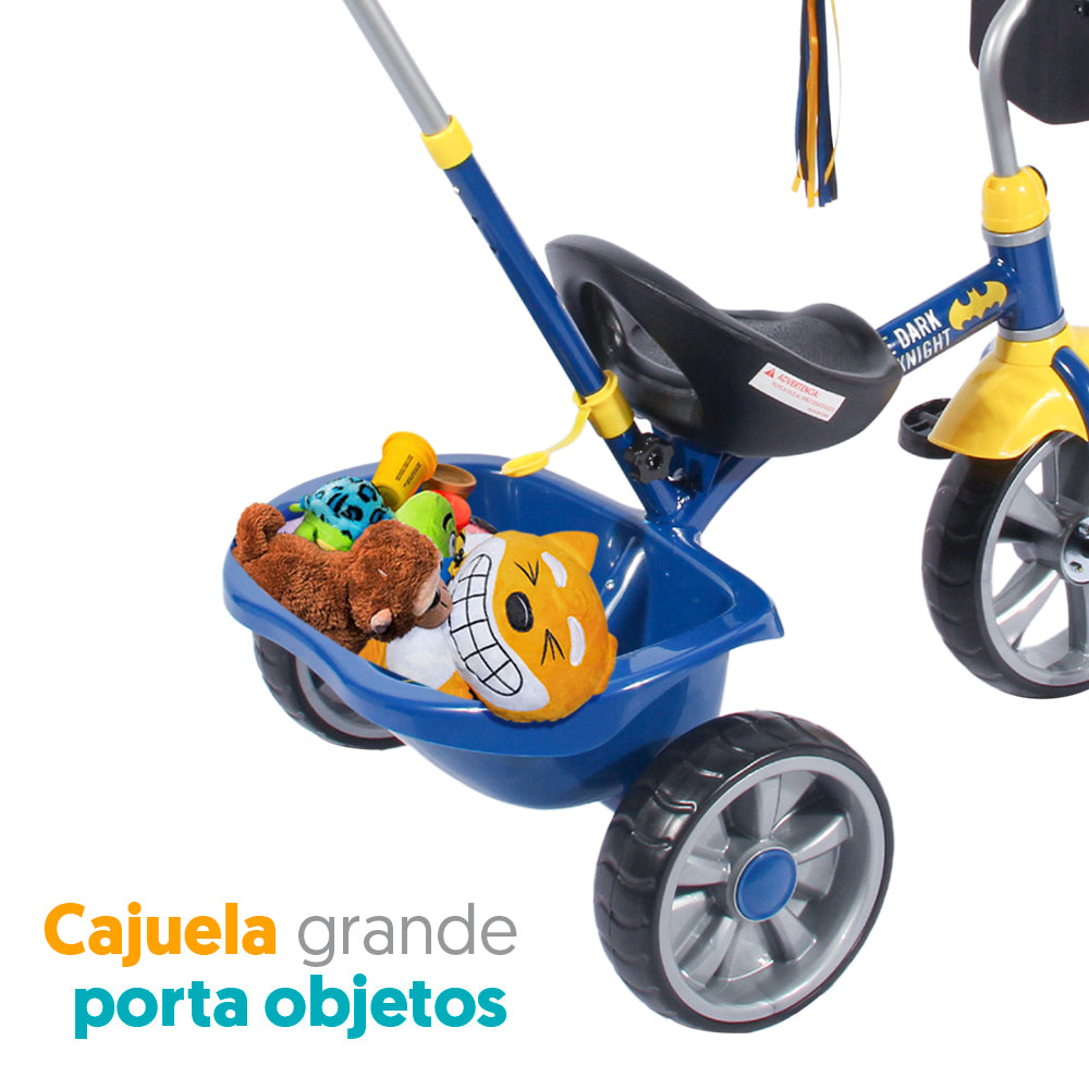 Triciclo Batman Deluxe Pushbar