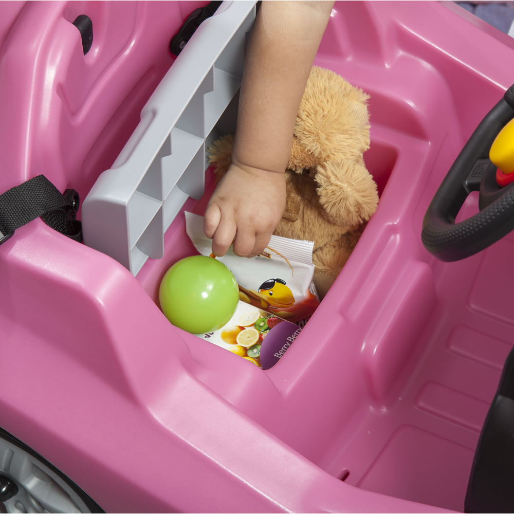 Pink Cruiser Stroller with Step2 Cane