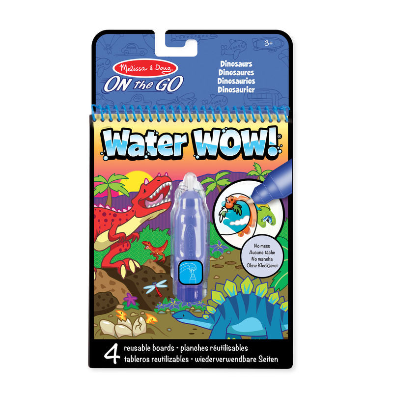 Melissa &amp; Doug Water Wow Dinosaur Notebook Set