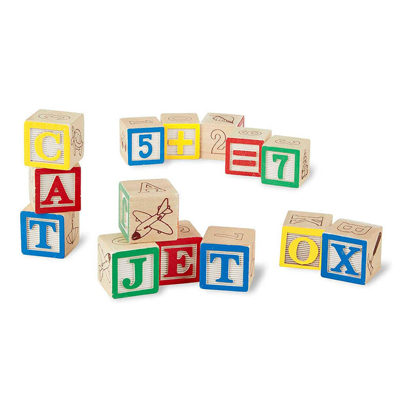 Melissa &amp; Doug Numbers and Letters Cubes