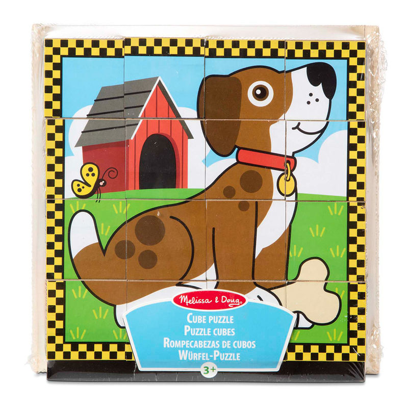 Melissa &amp; Doug Pets Cube Puzzle