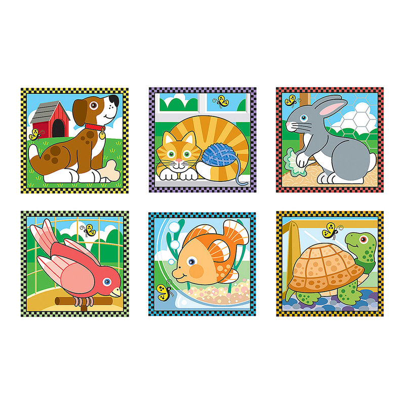 Melissa &amp; Doug Pets Cube Puzzle