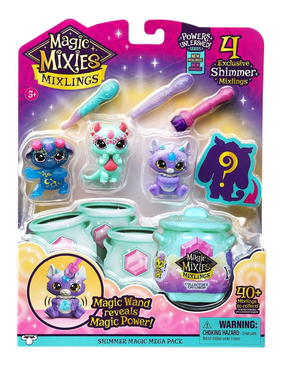 Magic Mixies Mixlings Shimmer Magic Mega Pack of 4