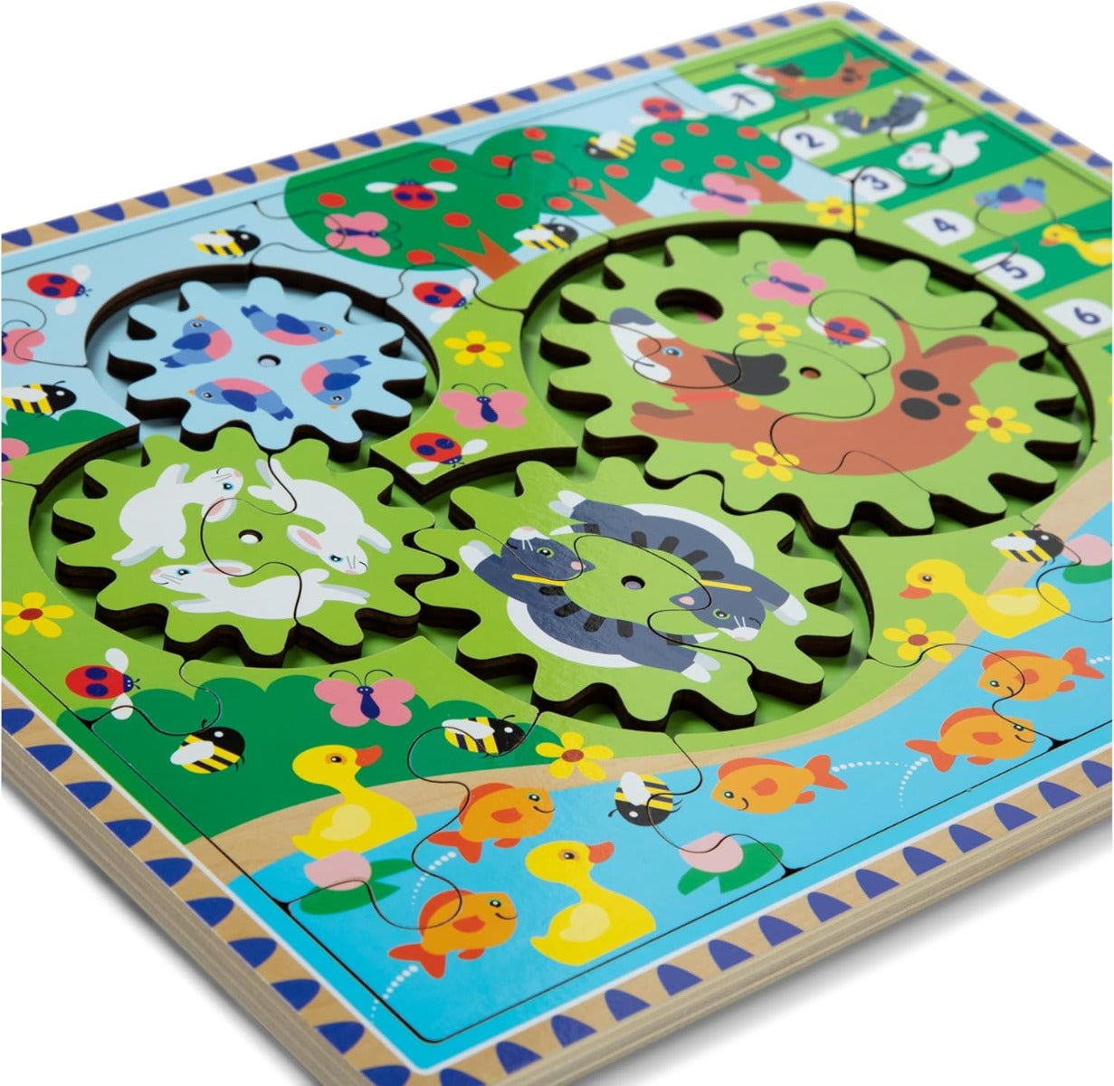 Melissa &amp; Doug Wooden Puzzles for Toddlers and Preschoolers