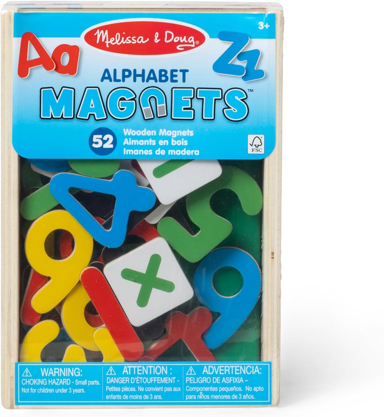 MD ALFABETO MAGNETICO DE MADERA