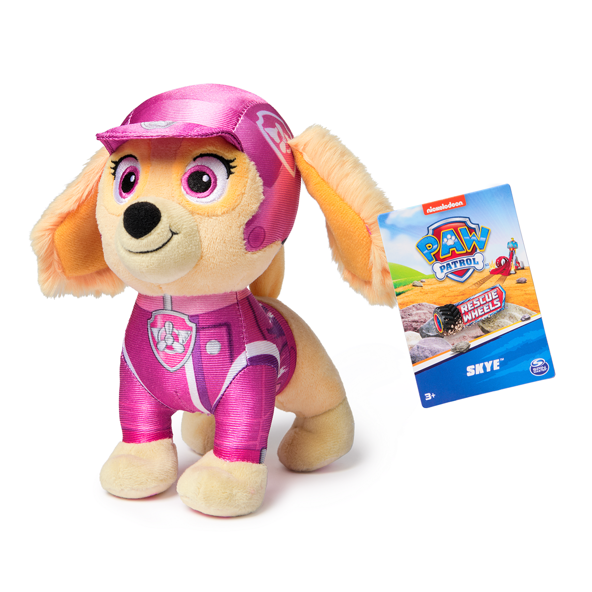 PAW PATROL PLUSH 8 INCH RESCUE WHEELS