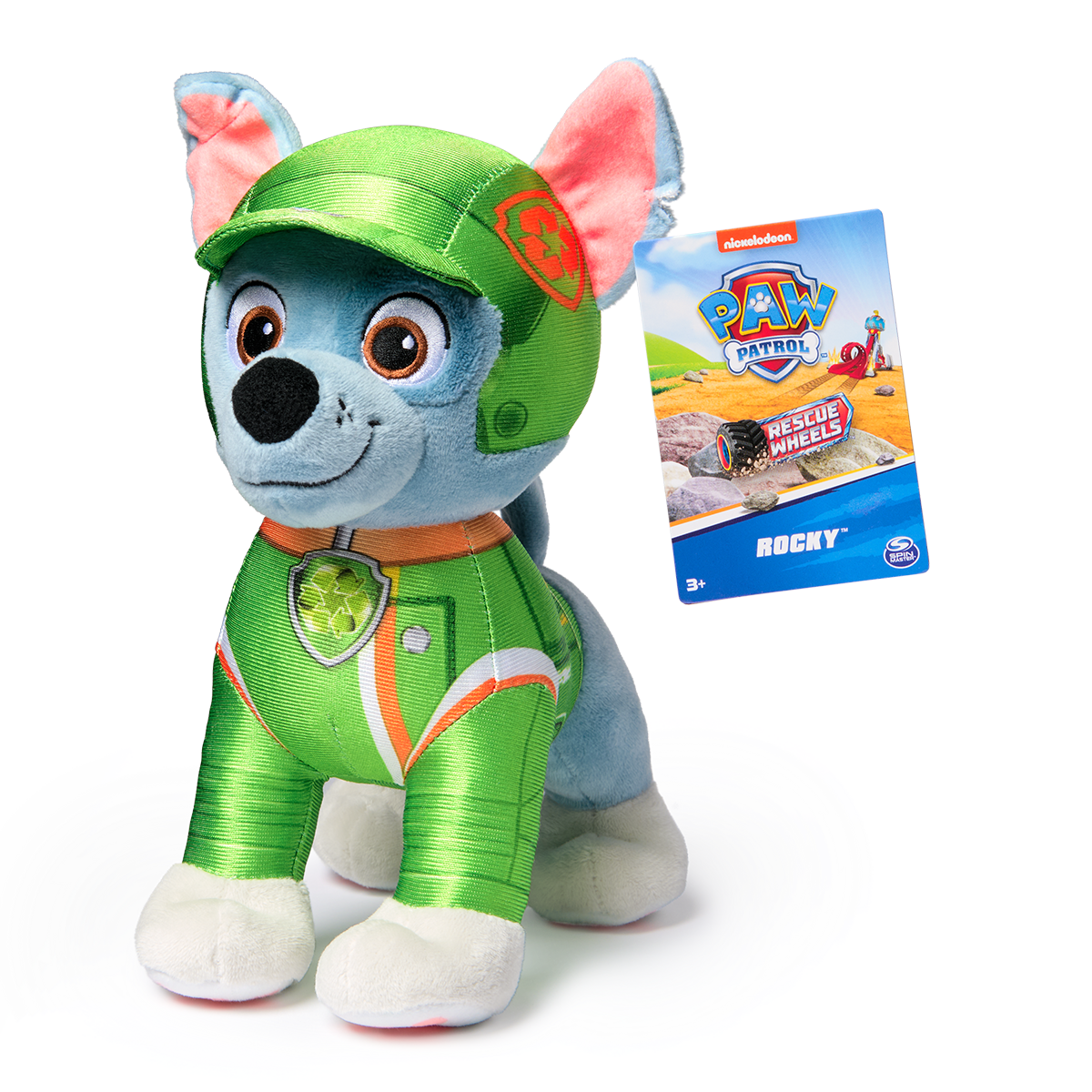 PAW PATROL PLUSH 8 INCH RESCUE WHEELS