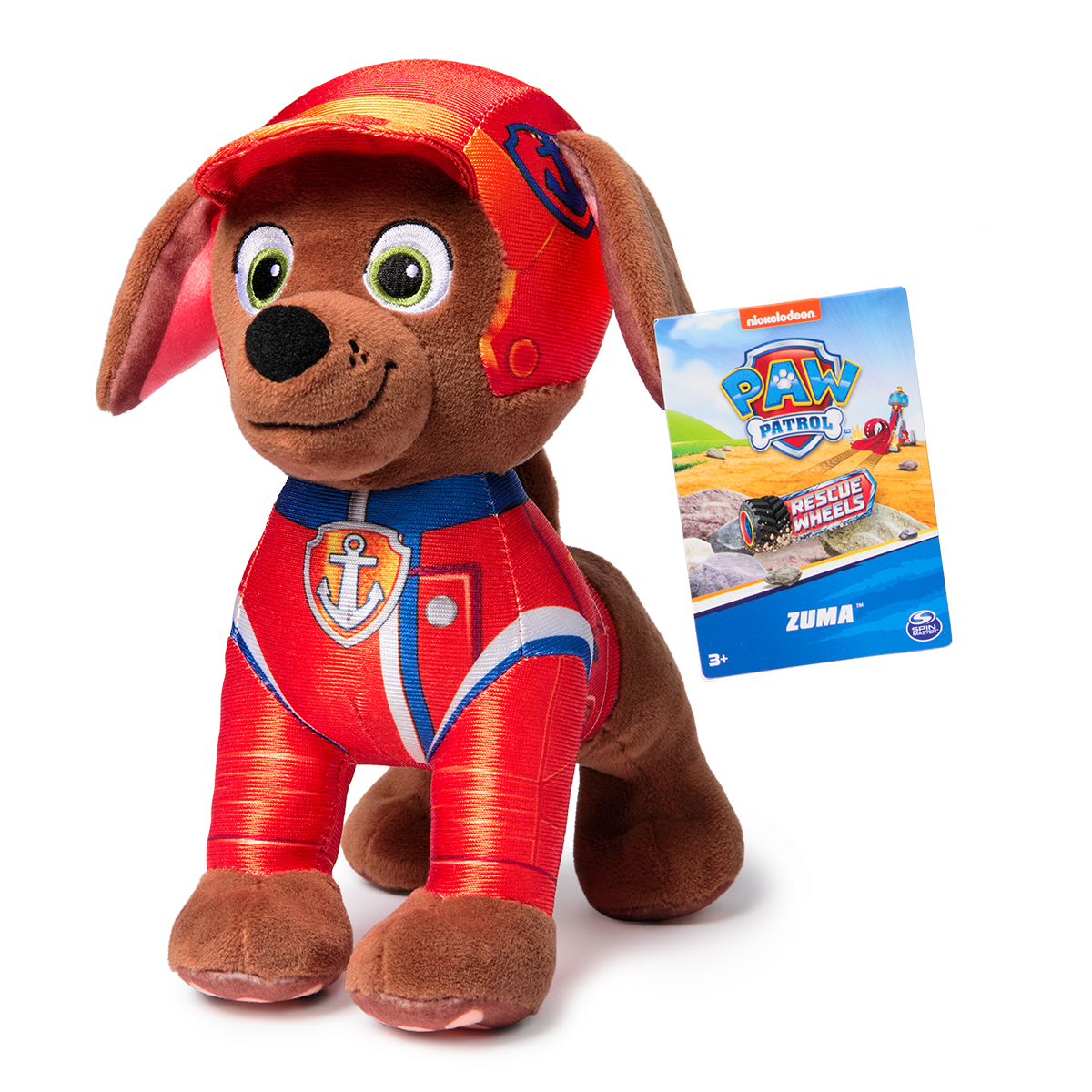 PAW PATROL PLUSH 8 INCH RESCUE WHEELS