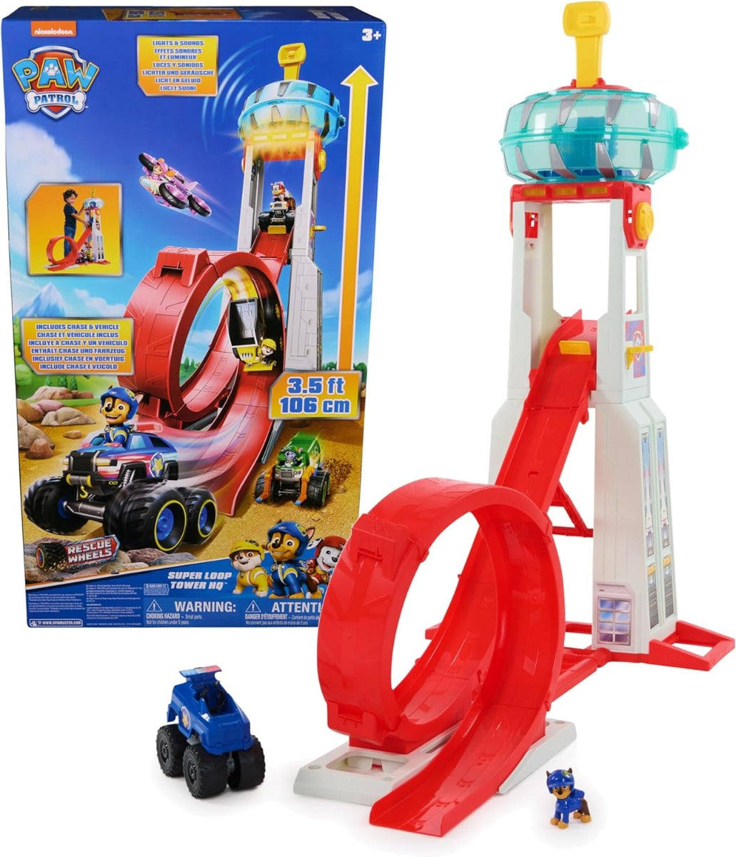 Paw Patrol Rescue Wheels Super Loop Tower HQ