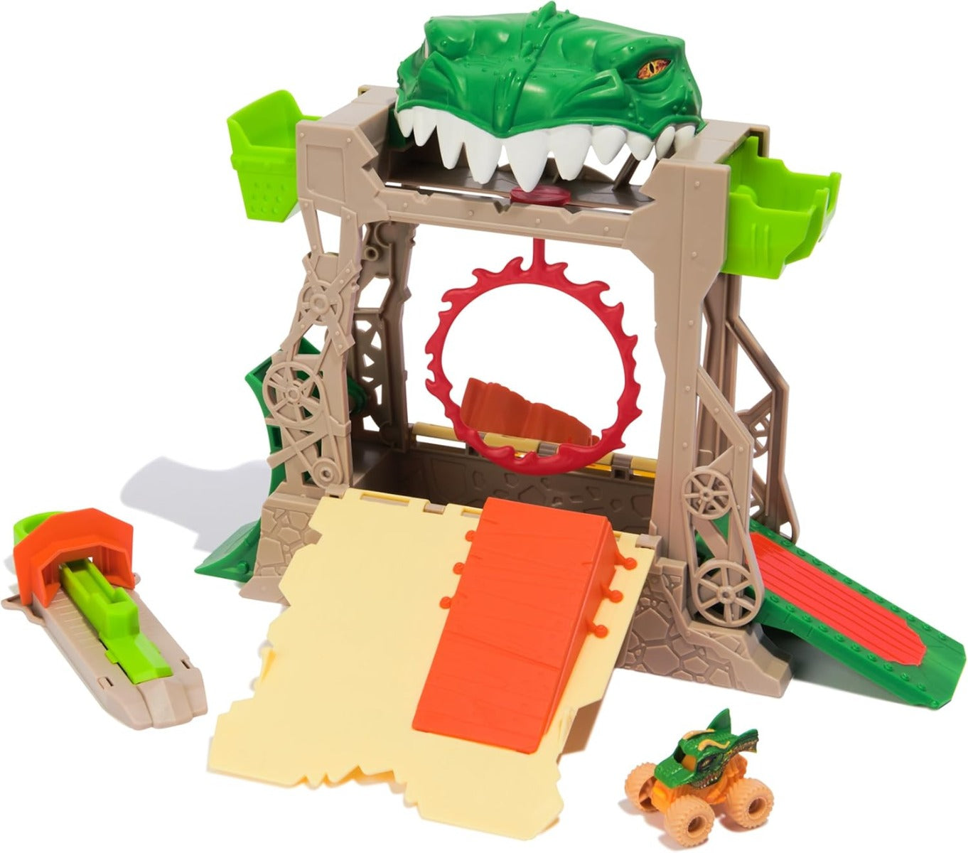 Monster Jam Dragon Playset Mini Jams