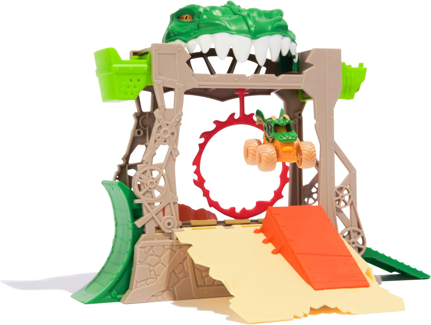 Monster Jam Dragon Playset Mini Jams