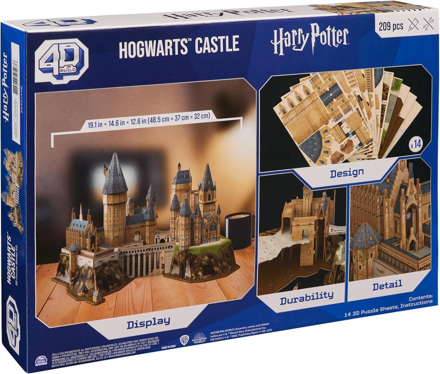 Harry Potter Hogwarts Castle 3D Puzzle