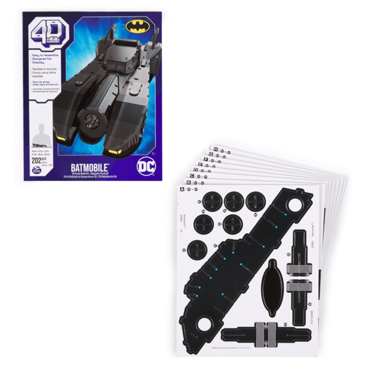 4d Batmobile puzzle