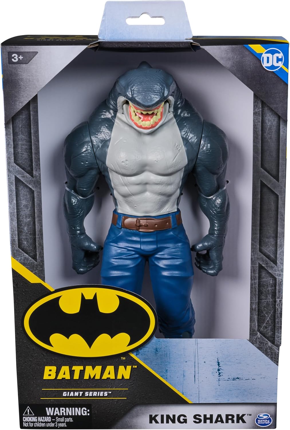 BATMAN FIGURA KING SHARK 12 PULG