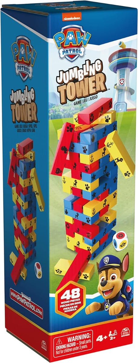 Spin Master Games Gabby and Paw Patrol Balance Tower