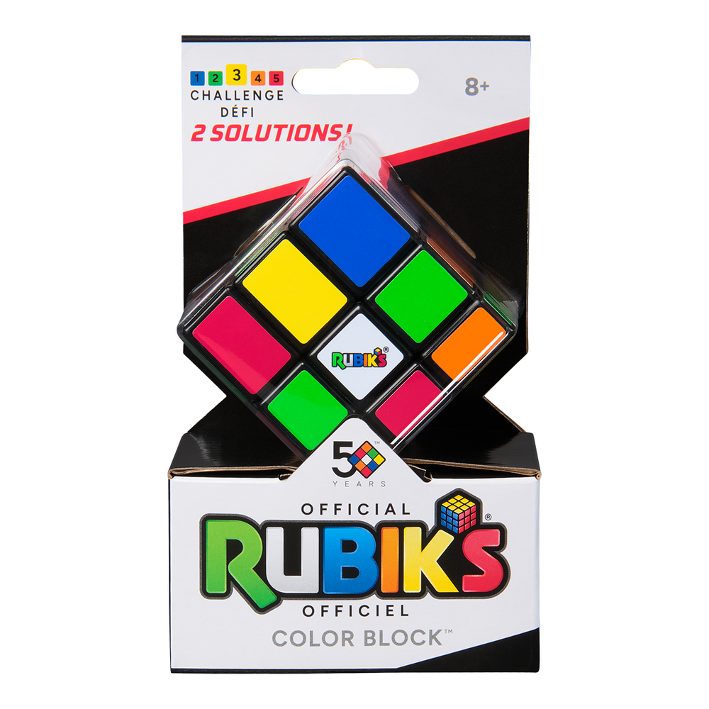 RUBIKS CUBO RUBIKS 3X3 COLOR BLOCK 2024