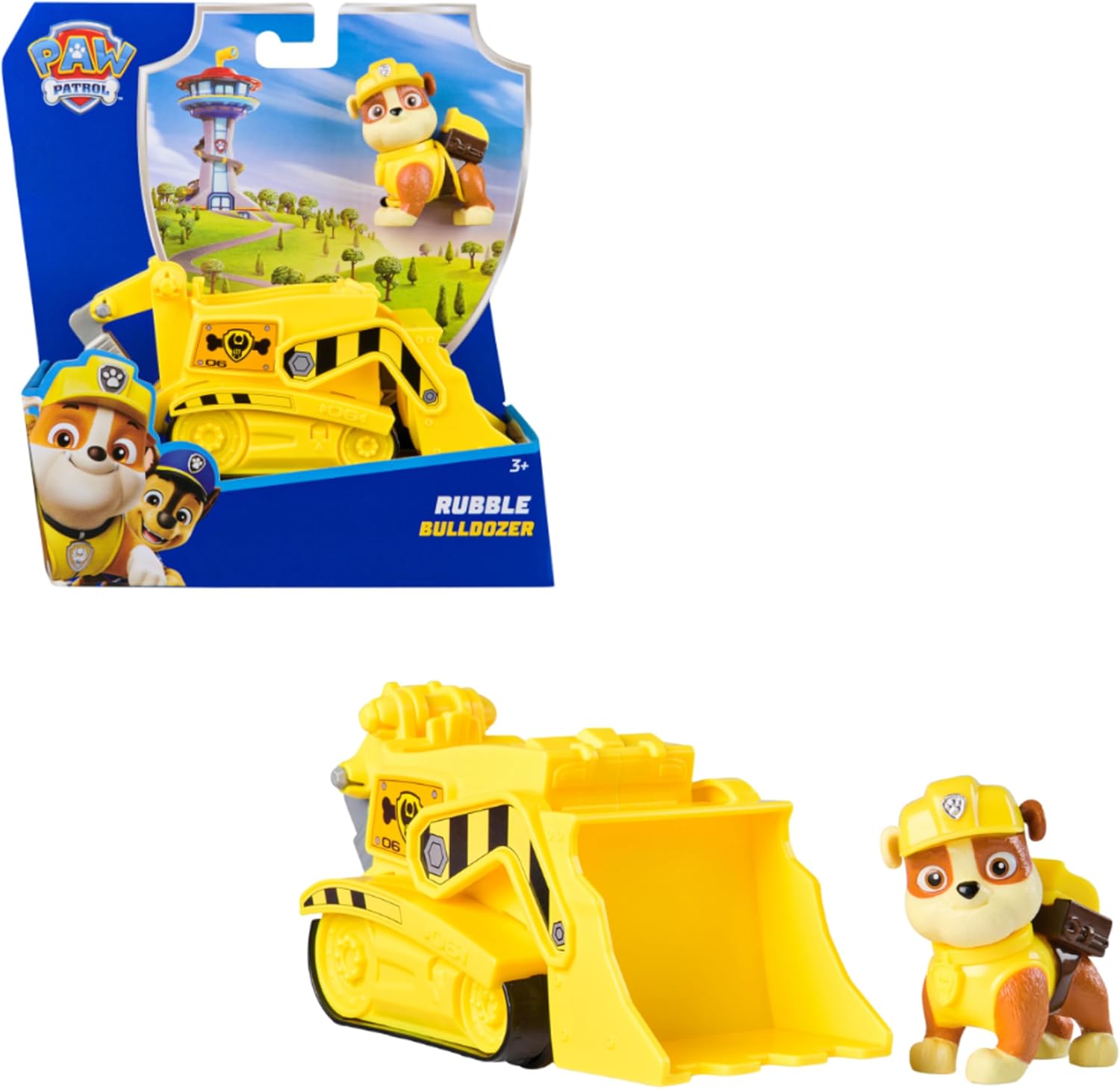 PAW PATROL VEHIVULO BASICO RUBBLE