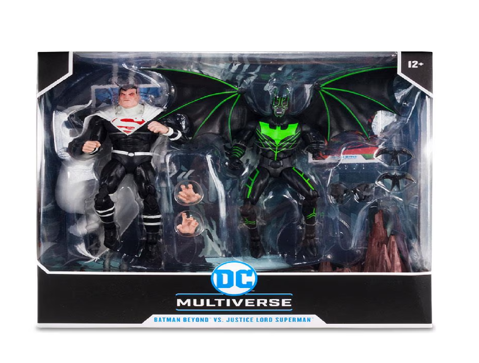 DC Multiverse Batman vs Superman McFarlane articulated collectible figure