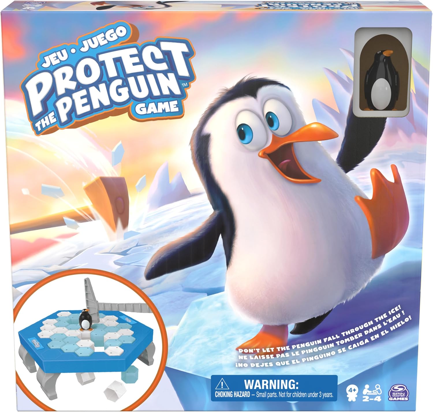 CARDINAL PROTEGE AL PINGUINO