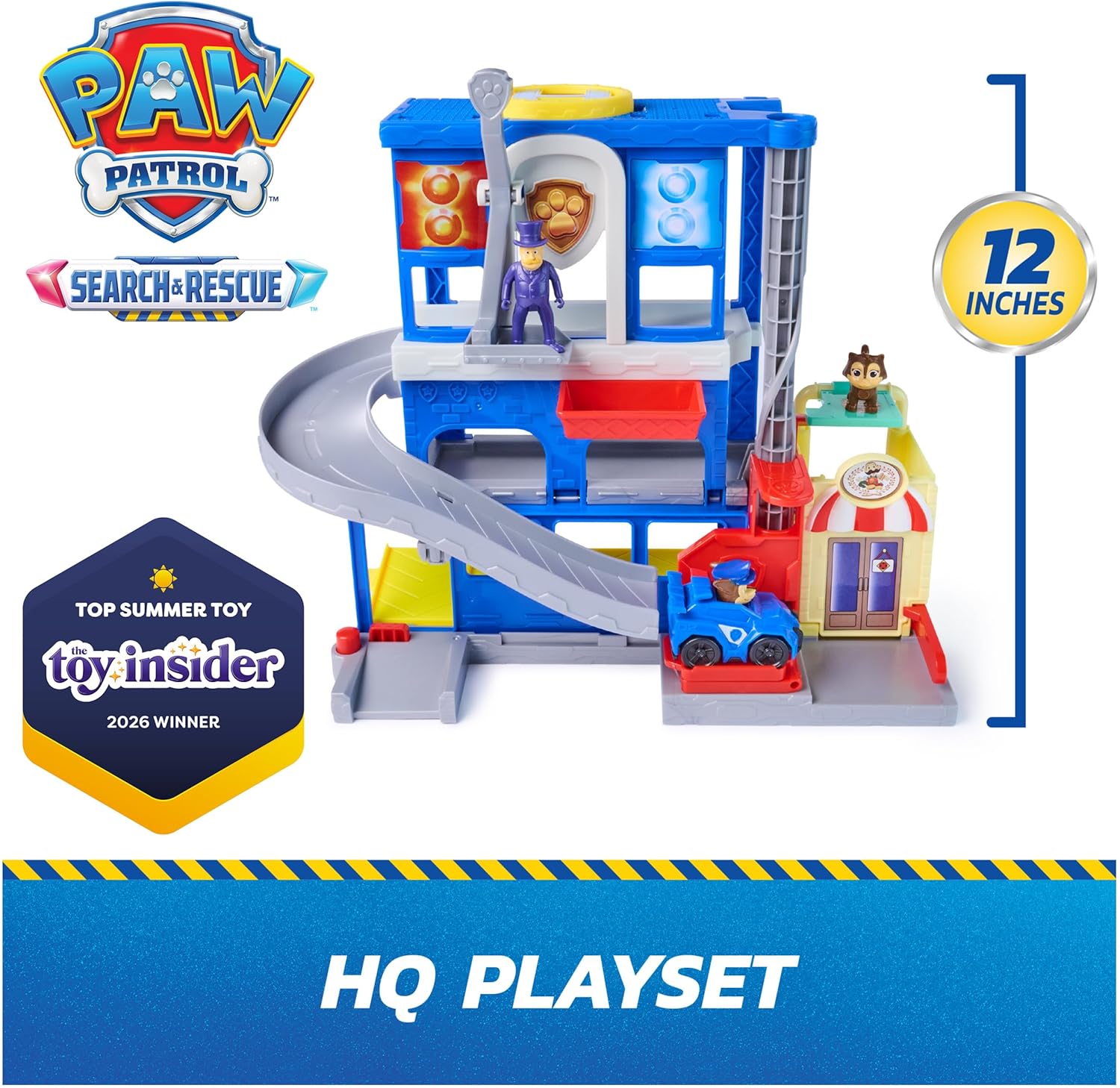 PAW PATROL SET DE JUEGO CON VEHICULO BUSQUEDA Y RESCATE