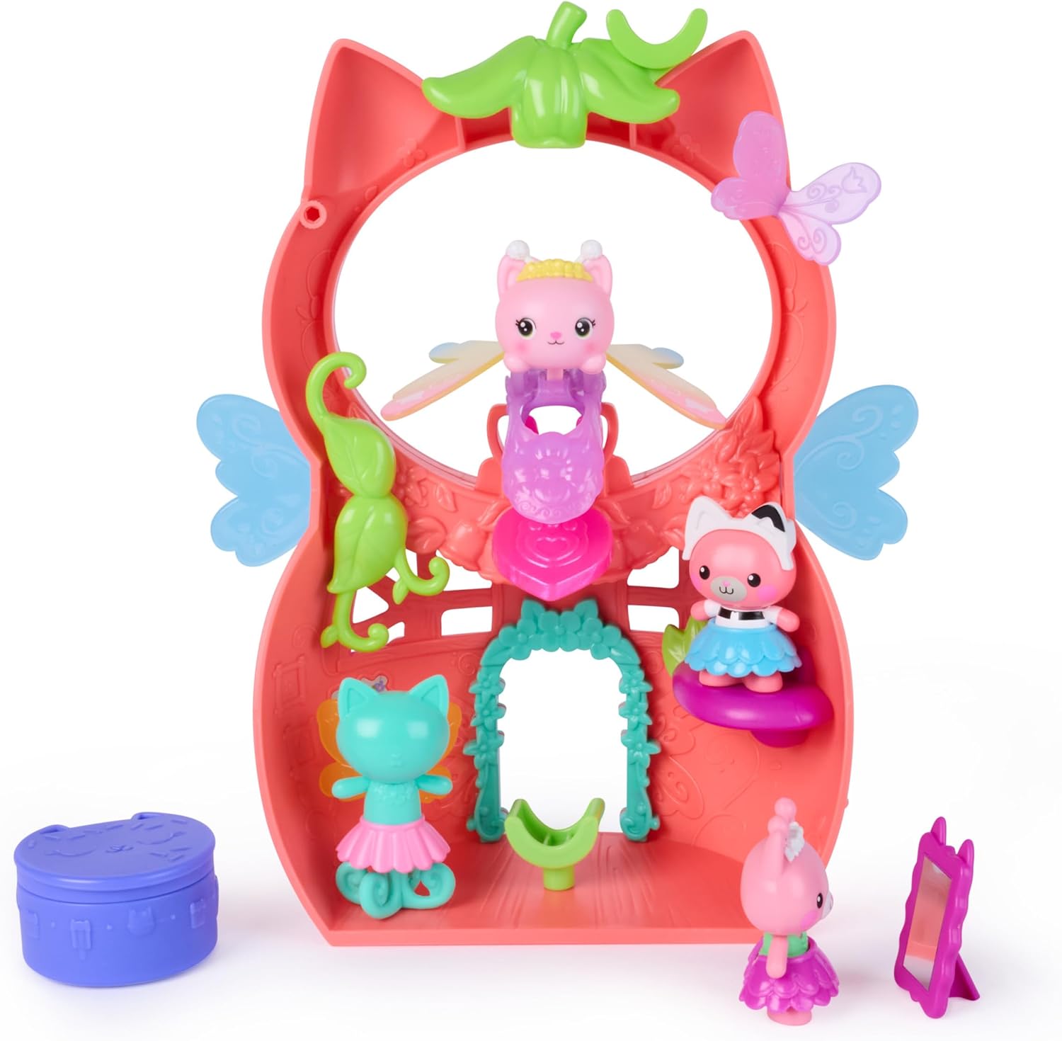 GABBY  DOLLHOUSE  SET DE JUEGO DE KITTY FAIRY DE HADILANDIA