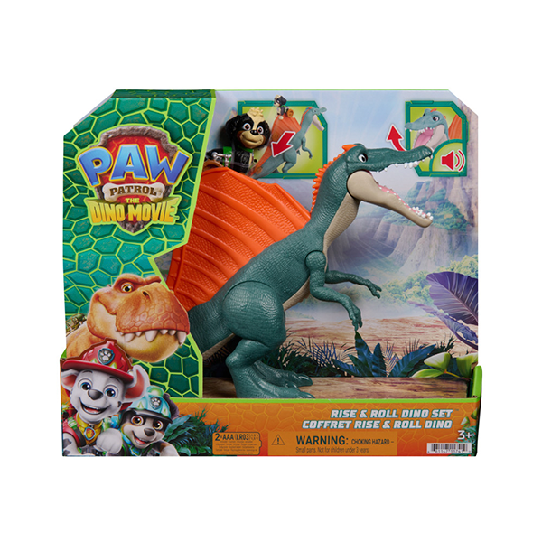 PAW PATROL  PLAYSET DINO ROLL Y REX MOVIE 2026