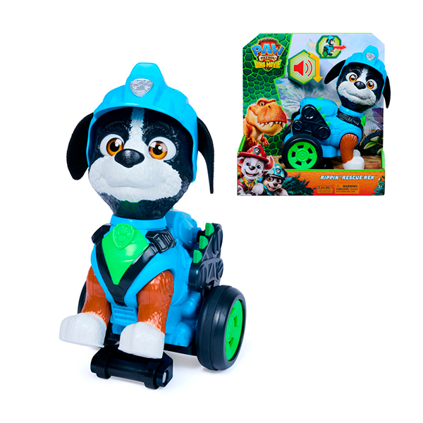 PAW PATROL FIGURA REX PULLBACK DINO MOVIE 2026