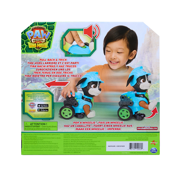 PAW PATROL FIGURA REX PULLBACK DINO MOVIE 2026