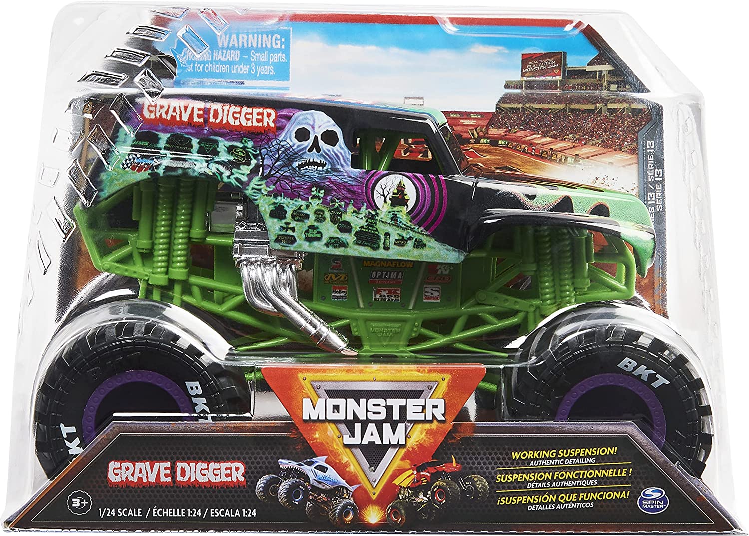 SpinMaster Monster Jam Vehicle 1:24 Scale