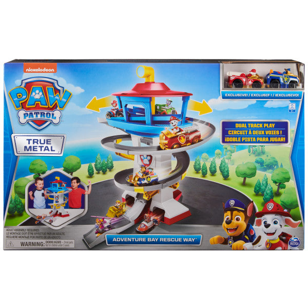 Paw Patrol True Metal Adventure Bay Set