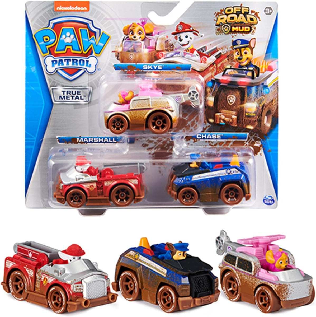 Paw Patrol True Metal 3-Pack