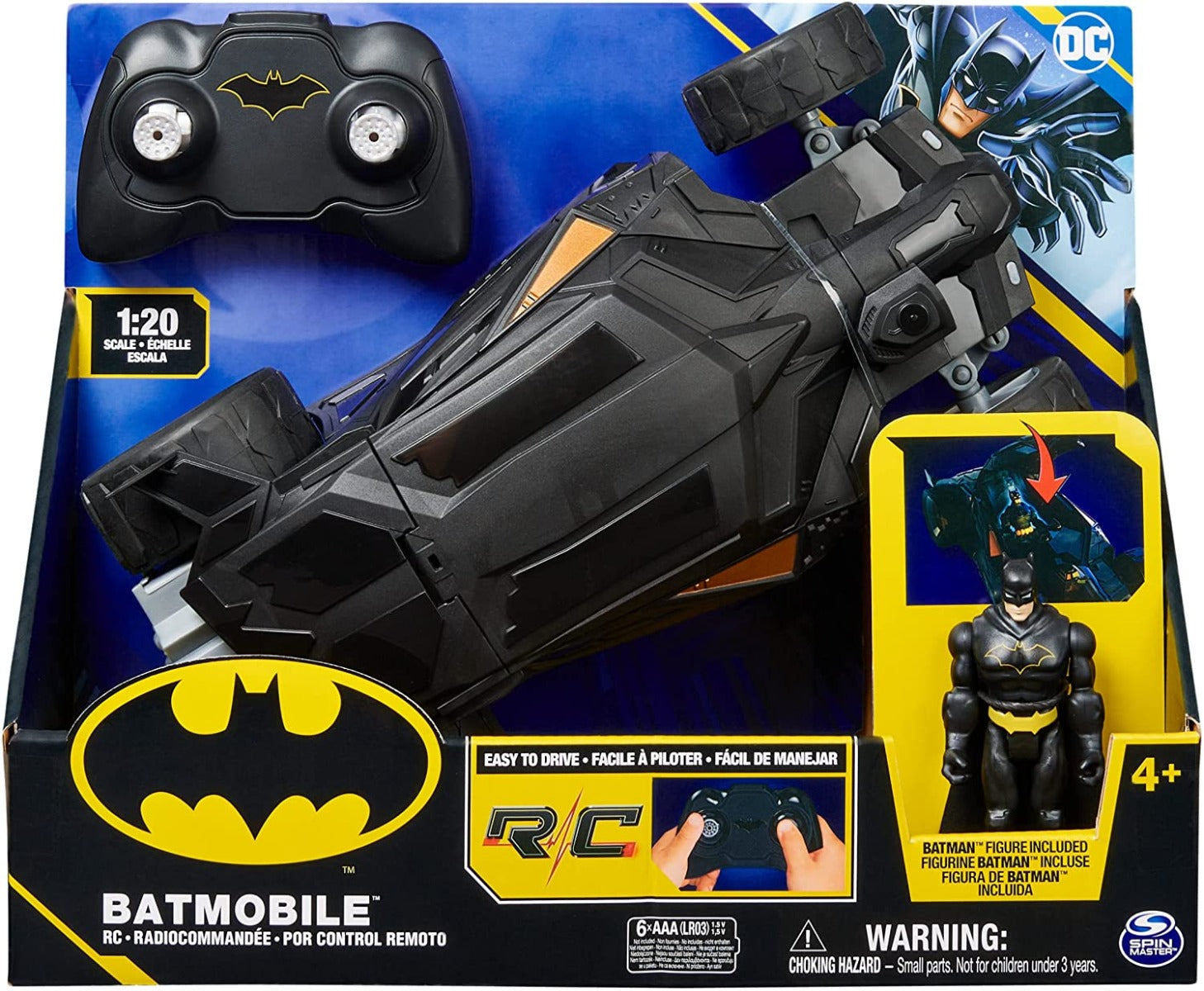 DC Comics Batman Batmobile Remote Control Car