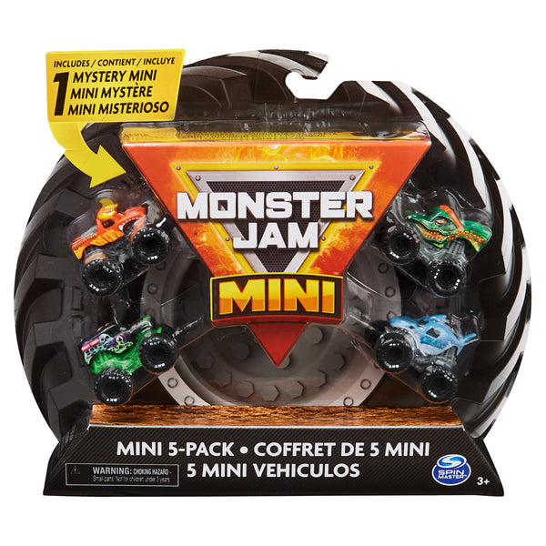 Spin Master Monster Jam Minis 5 Pack