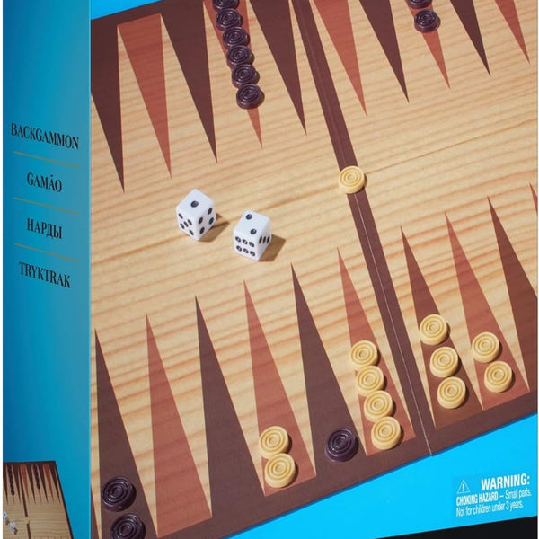 Woodronic Juego de backgammon de madera de 19 pulgadas, juego de mesa plegable de torneo, mejor juego de estrategia y juego inteligente de táctica para niños y adultos Woodronic Juego de backgammon de madera de 19 pulgadas, juego de mesa plegable de torneo, mejor juego de estrategia y juego inteligente de táctica para niños y adultos