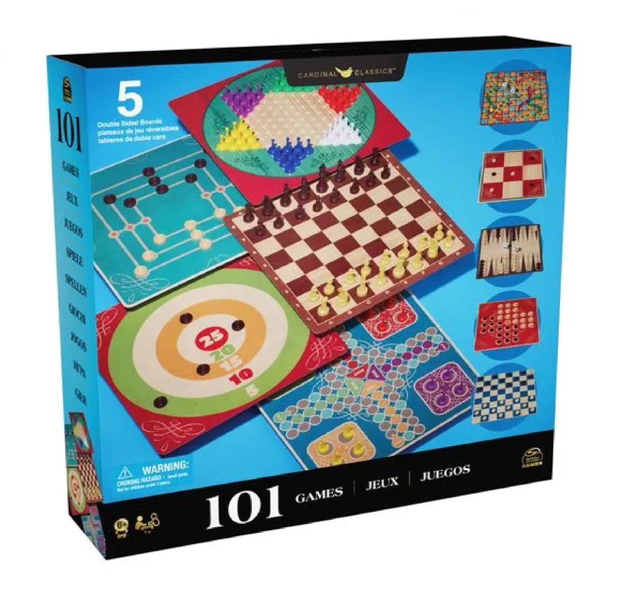 Cardinal Set of 100 Spin Master Games