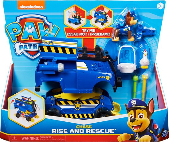 Paw Patrol Chase Lift &amp; Rescue Vehicle