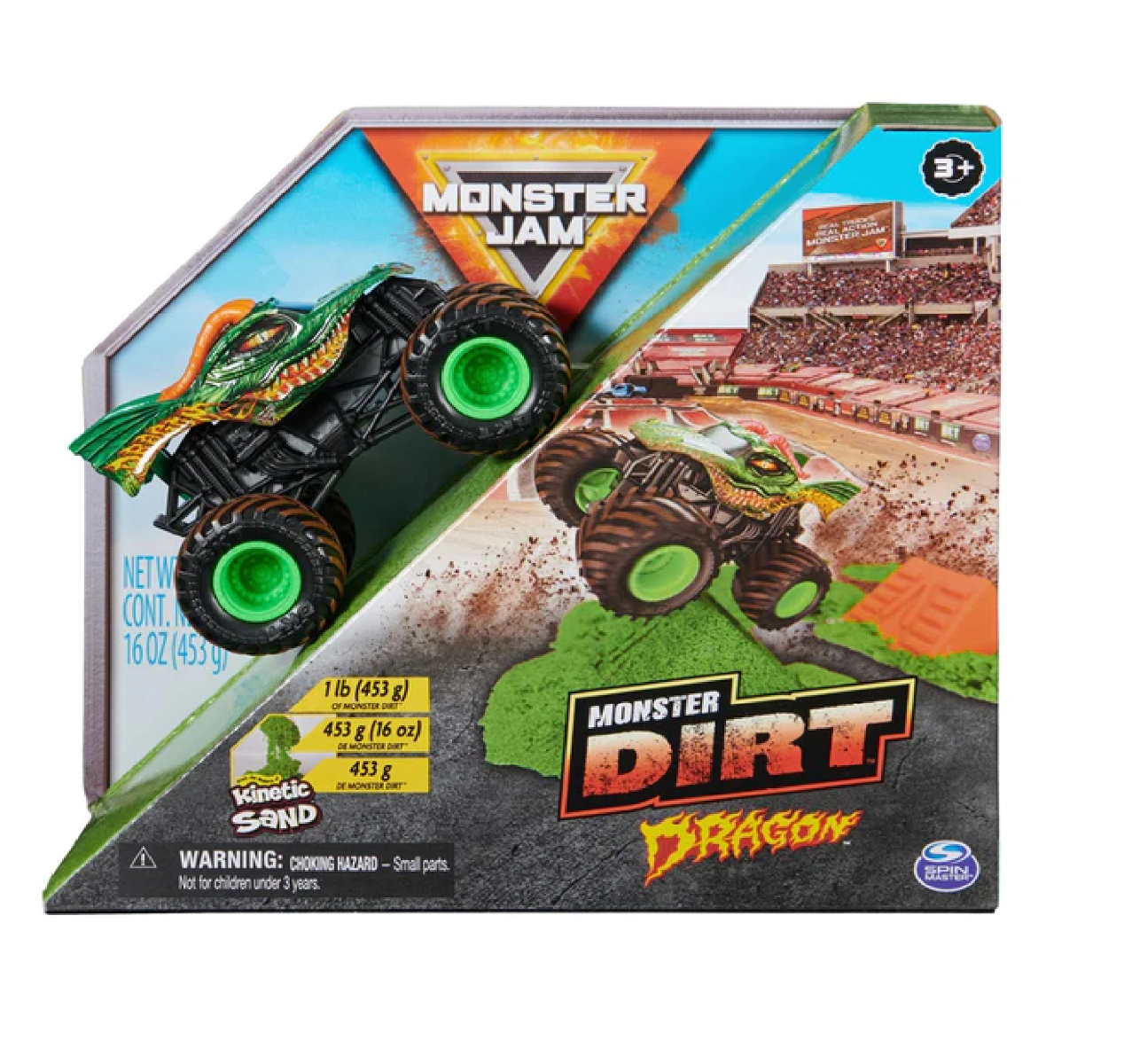 Monster Jam Playset Dirt