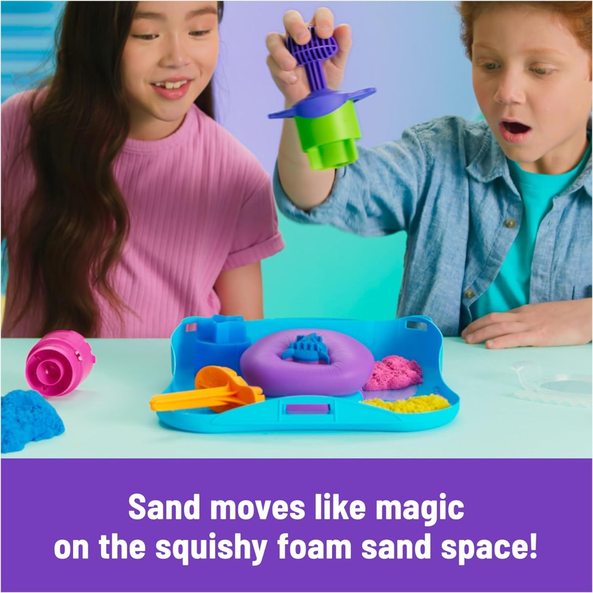 Kinetic Sand SquishMotion Set