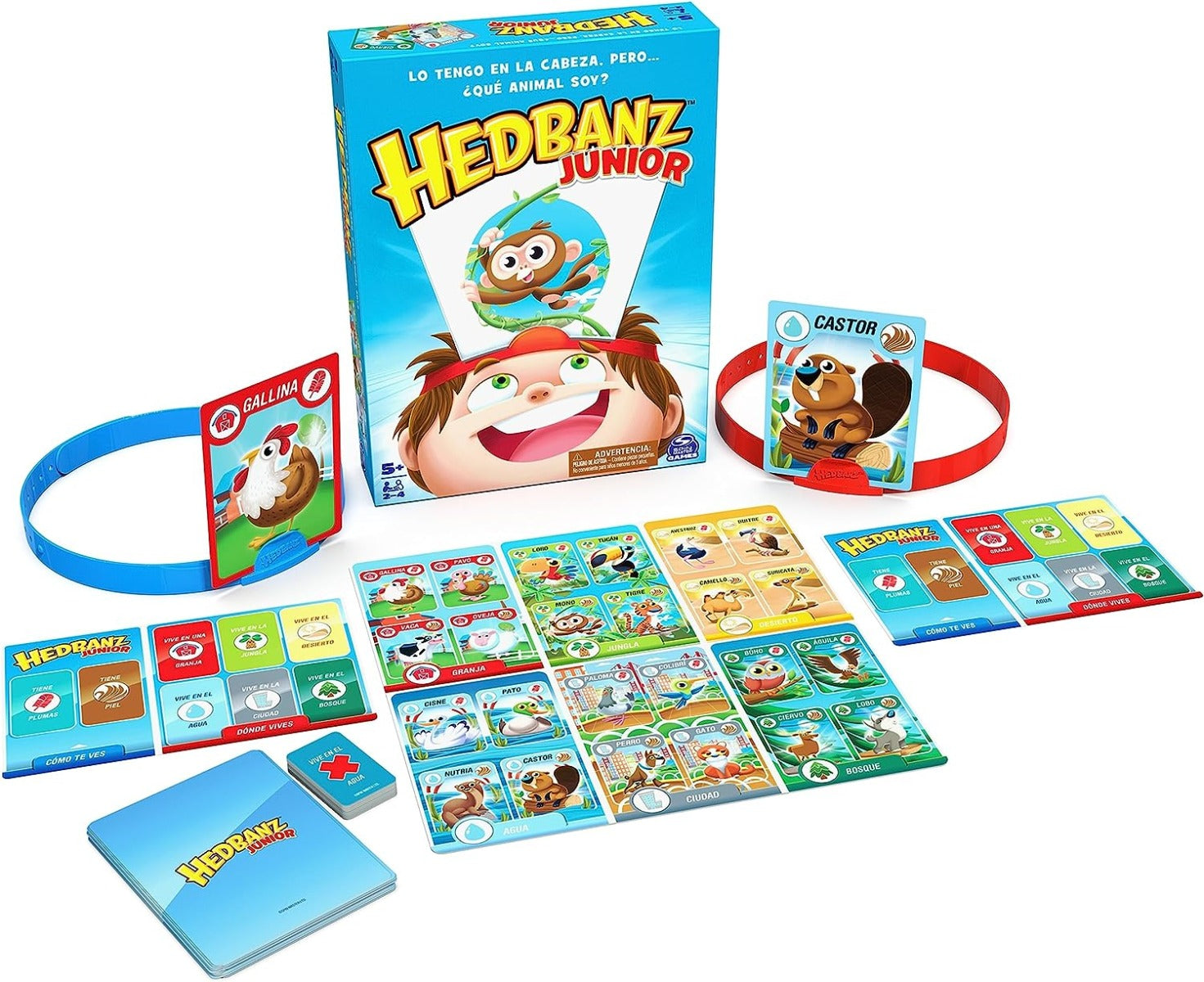 Hedbanz Junior Spin Master Board Game