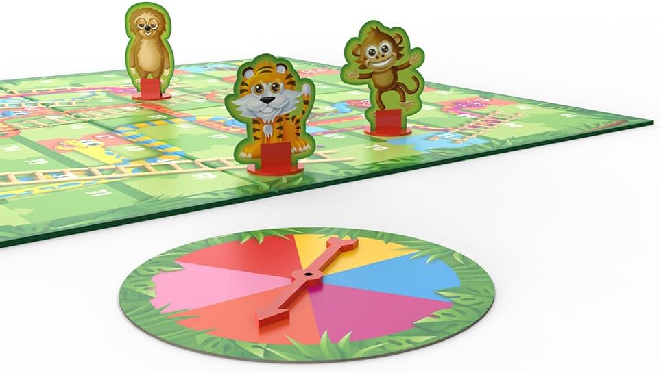 Spin Master Games Snakes and Ladders Game for Kids