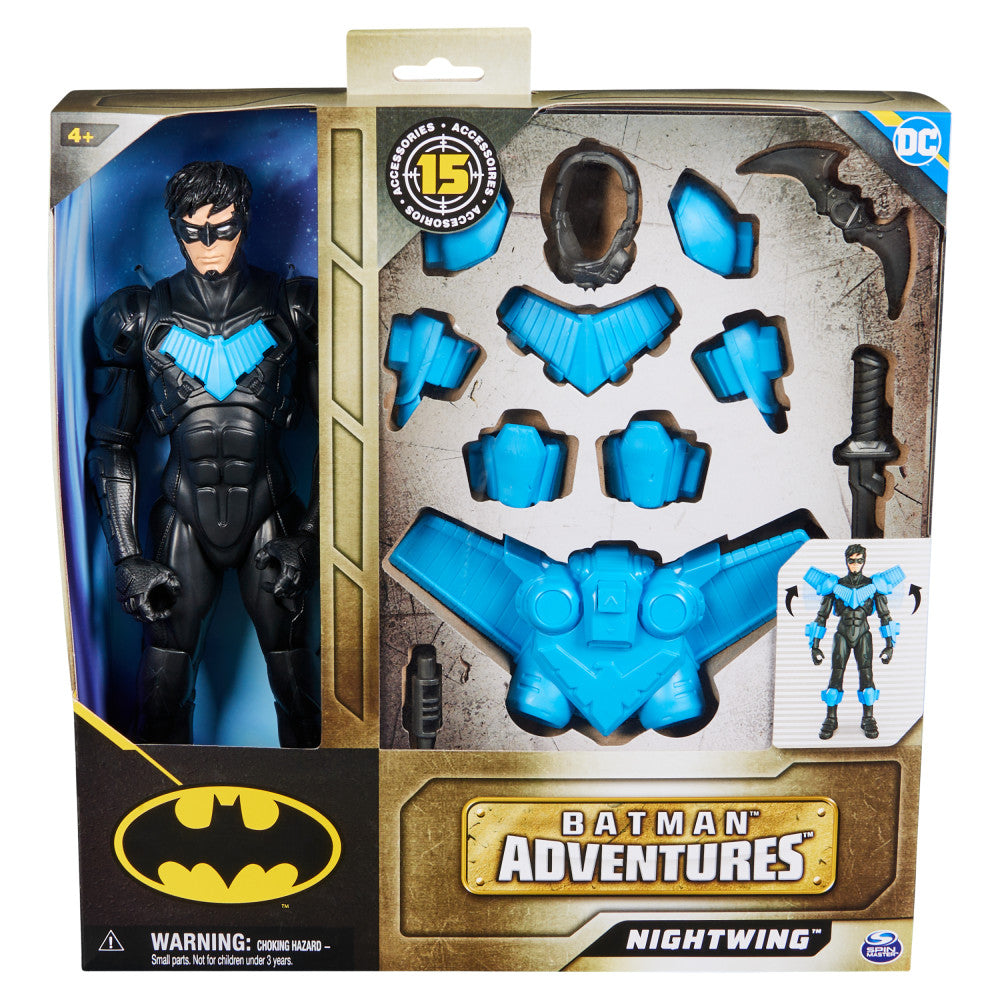 DC Comics Batman Adventures of Nightwing with 15 Armor Accessories