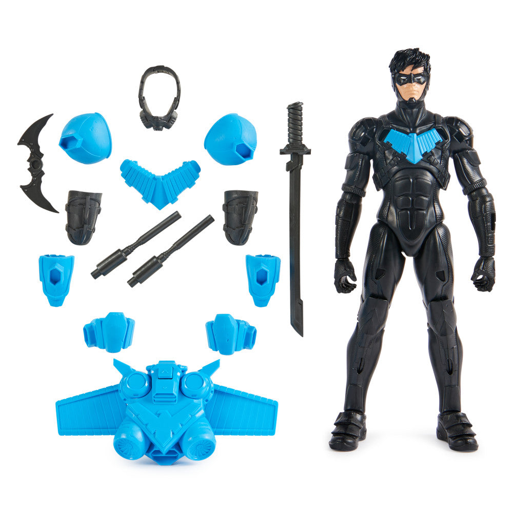 DC Comics Batman Adventures of Nightwing with 15 Armor Accessories