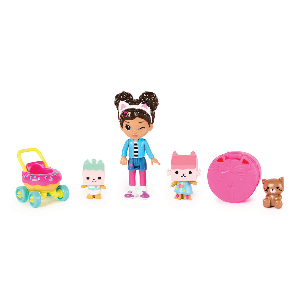 Gabby's Dollhouse Kitten Care Figure Set with Gabby