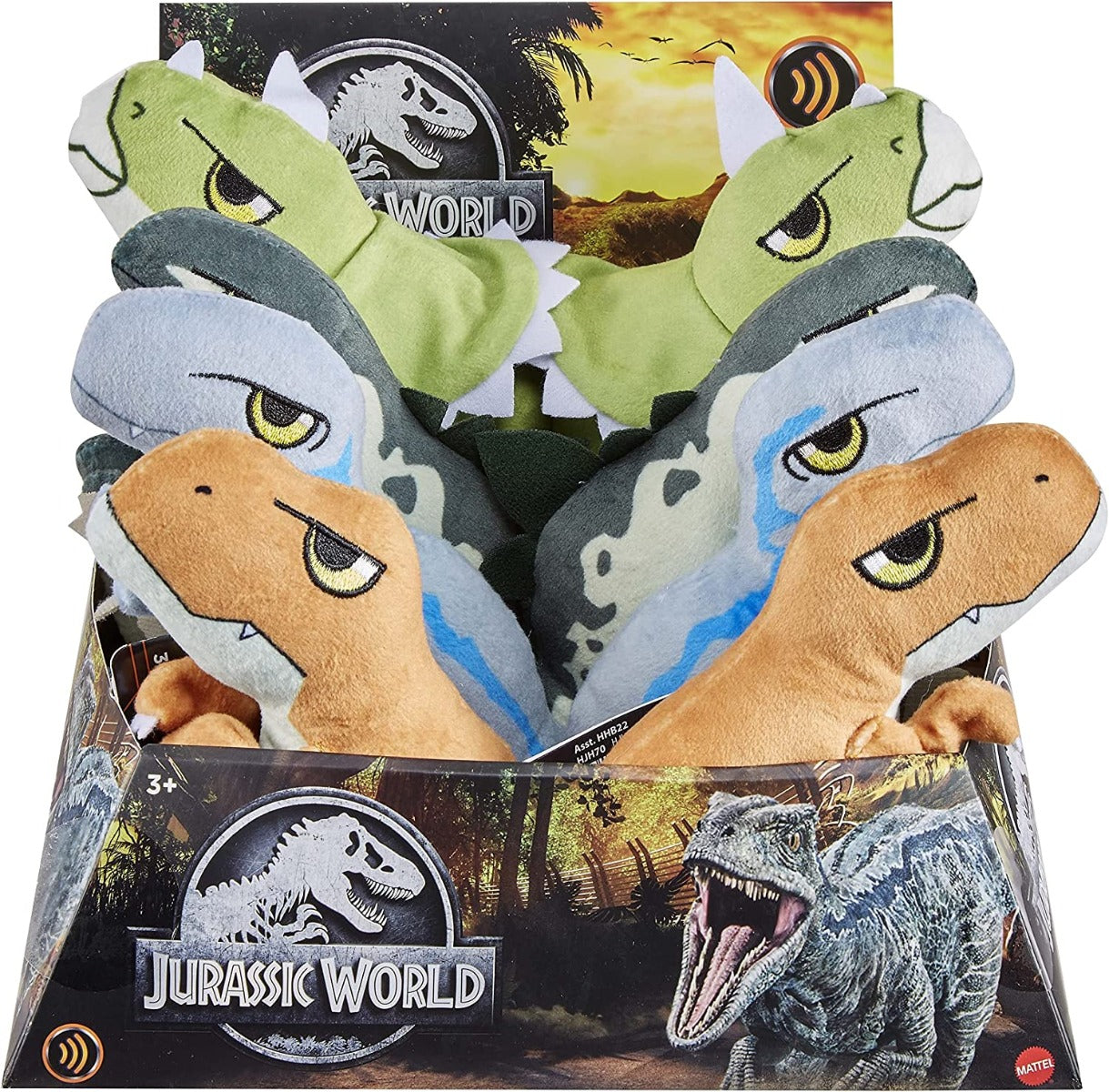 Jurassic World Mini Plush with Sounds