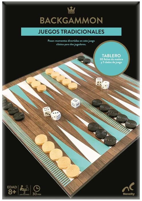 Backgammon Clásico Novelty