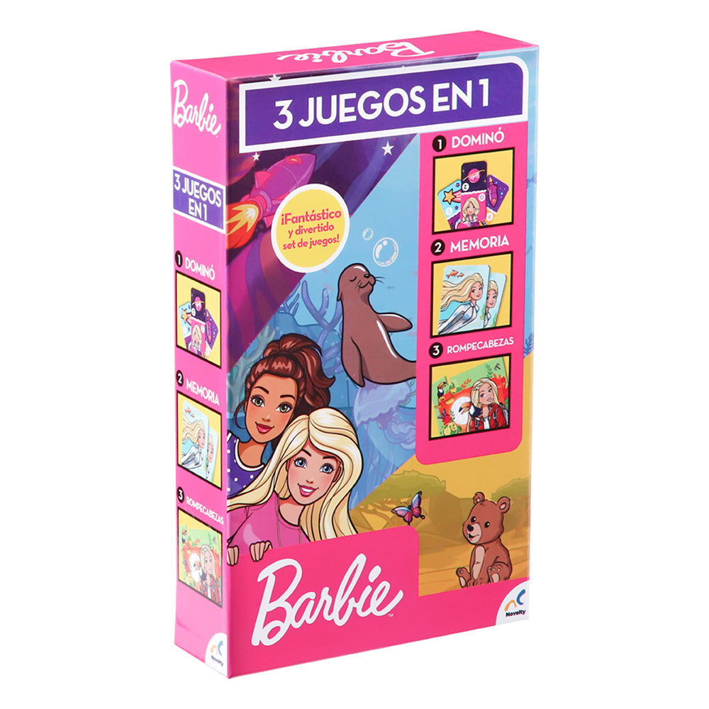 SET DE JUEGO 3 EN 1 BARBIE