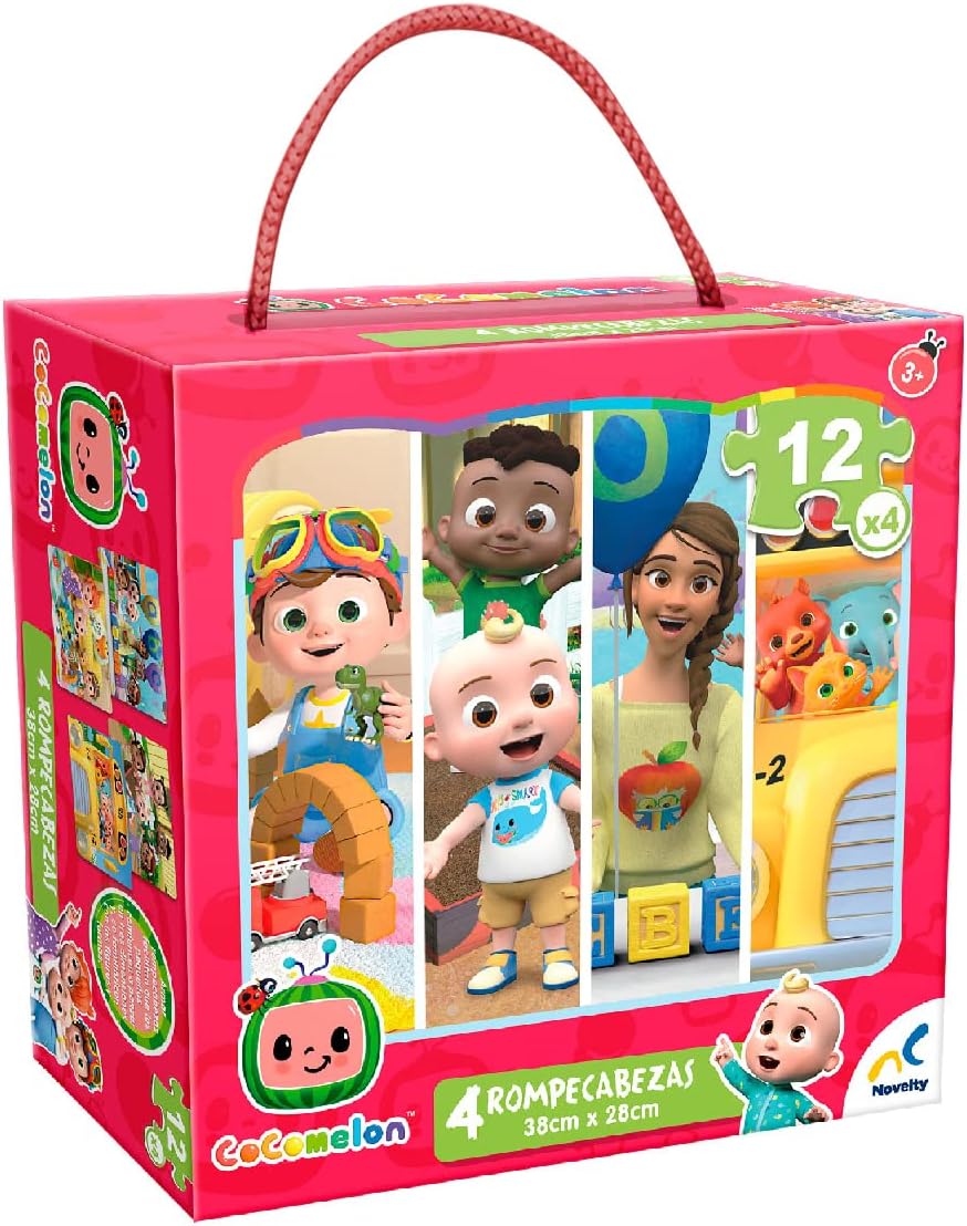 ROMPECABEZAS 4 EN 1 COCOMELON