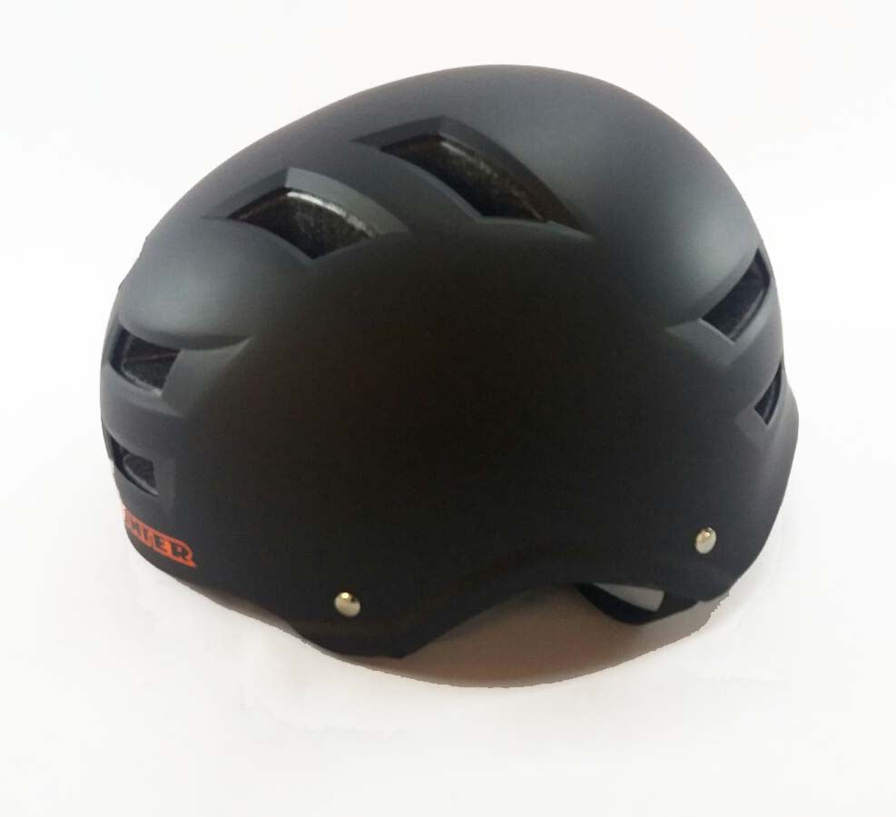 Black BMX Helmet