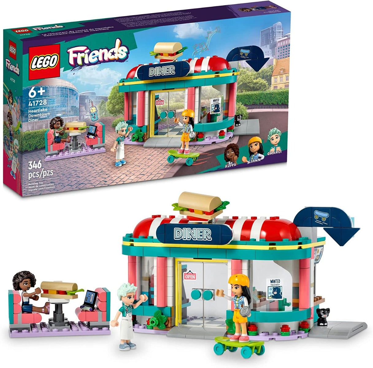 Lego Friends Heartlake Downtown Diner 41728